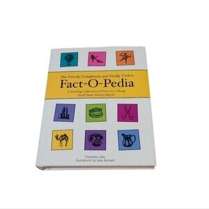 Hardcover The Utterly, Completely,  and Totally Useless Fact-o-pedia